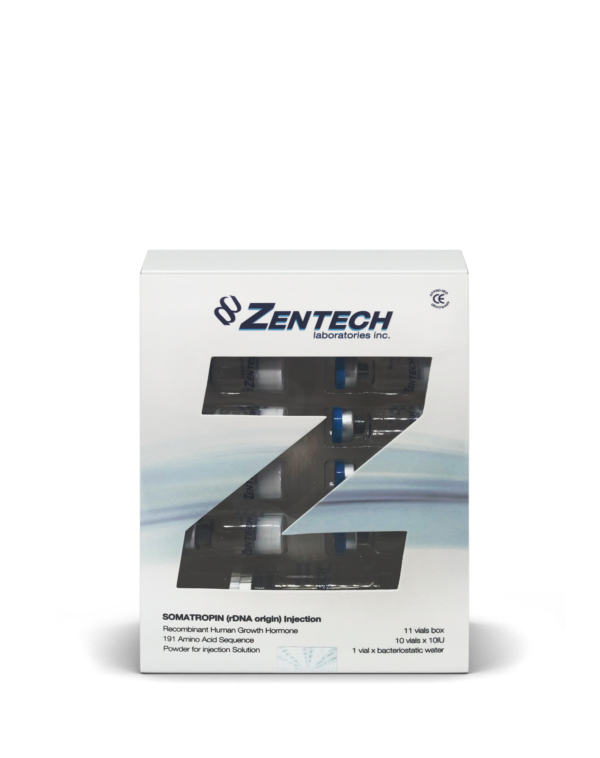 Human Growth Hormone (HGH) – Somatropin – Research Use Only – Zentech Labs